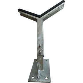 Bow Rest Catcher Assembly for Boat Trailer Adjustable Galvanized Post