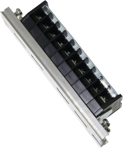 RLECS TD-1510 نوع السكك الحديدية كتلة طرفية صفوف مزدوجة 10 مواضع 600 فولت 15A سلك حاجز كتلة طرفية قطاع in Saudi Arabia
