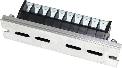 RLECS TD-1510 نوع السكك الحديدية كتلة طرفية صفوف مزدوجة 10 مواضع 600 فولت 15A سلك حاجز كتلة طرفية قطاع in Saudi Arabia