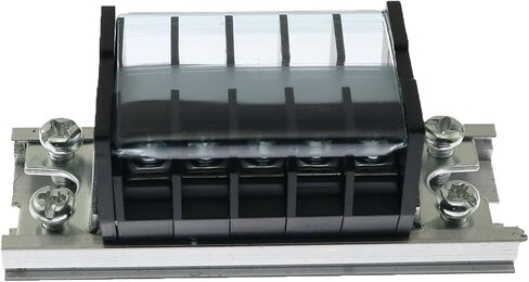 RLECS TD-1510 نوع السكك الحديدية كتلة طرفية صفوف مزدوجة 10 مواضع 600 فولت 15A سلك حاجز كتلة طرفية قطاع in Saudi Arabia