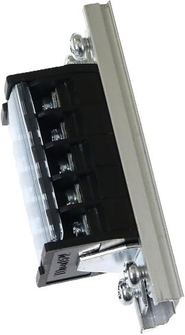 RLECS TD-1510 نوع السكك الحديدية كتلة طرفية صفوف مزدوجة 10 مواضع 600 فولت 15A سلك حاجز كتلة طرفية قطاع in Saudi Arabia