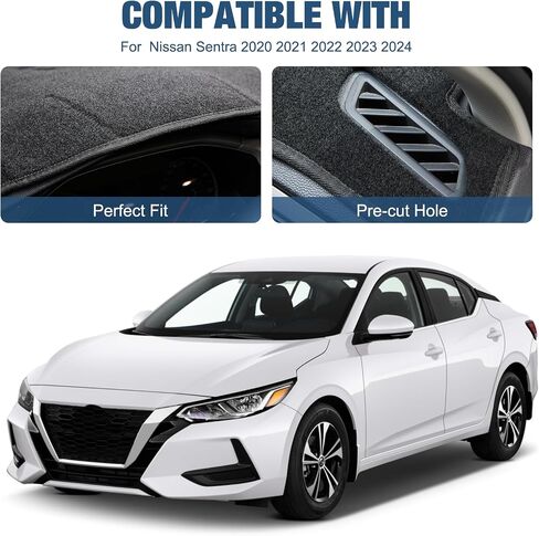 Dashboard Dash Cover Mat Carpet Compatible with 2008-2013 INFINITI G25/G35/G37;2014-2015 INFINITI Q40/Q60. in Saudi Arabia
