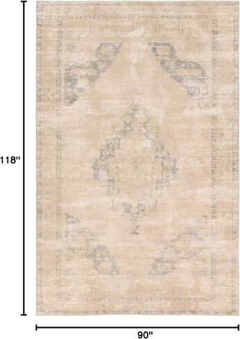 Jaipur Living Natural, Jute 2x8 Runner Rug, Boho, Tan and Slate, Entryway Rug, Hallway Runner in Saudi Arabia