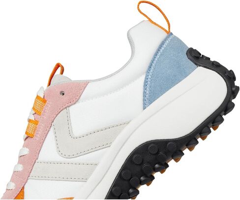 KEEN Women's KS86 Comfortable Durable Retro Style Sneakers, Zephyr/Orange Pepper, 5 in Saudi Arabia