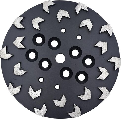 Hard Bond 20 Pcs Arrow Segments 10 Inch Floor Grinder Wheels for Edco Blastrac in Saudi Arabia