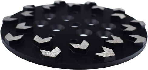 Hard Bond 20 Pcs Arrow Segments 10 Inch Floor Grinder Wheels for Edco Blastrac in Saudi Arabia
