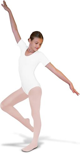 PICCOLO HOSIERY Ultra Soft Girls Ballet Dance Tights – Microfiber Footed Tights for School & Studio in Kuwait