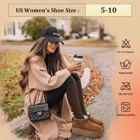 CTHH 3 Pairs Warm Knee High Socks for Women - Thick Thermal Boot Socks for Hiking, Running, Work, Gifts, Winter in Saudi Arabia