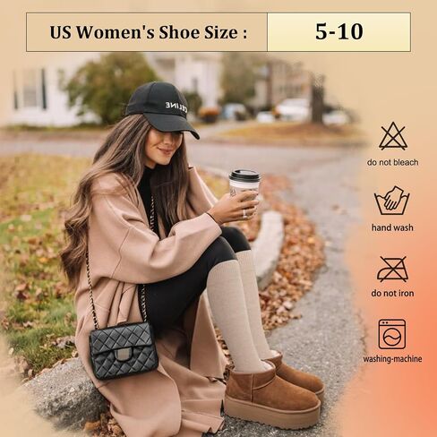 CTHH 3 Pairs Warm Knee High Socks for Women - Thick Thermal Boot Socks for Hiking, Running, Work, Gifts, Winter in Saudi Arabia