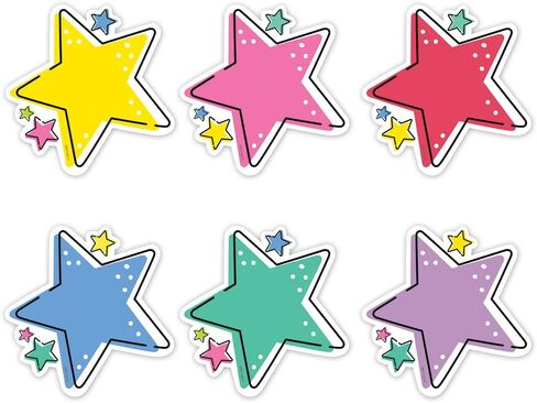 CTP Core Decor Doodle Books 6" Designer Cut-Outs Top Classroom Decorating Accents (Creative Teaching Press 10930) in Saudi Arabia
