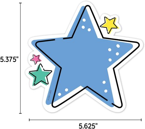 CTP Core Decor Doodle Books 6" Designer Cut-Outs Top Classroom Decorating Accents (Creative Teaching Press 10930) in Saudi Arabia