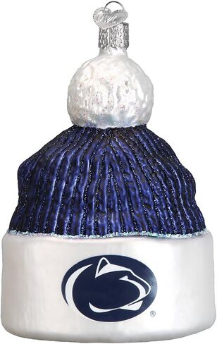 Old World Christmas Ornaments: Penn State University Glass Blown Ornaments for Christmas Tree, Hoodie in Saudi Arabia