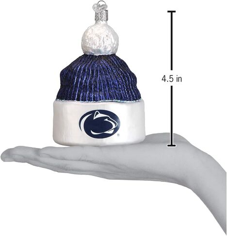 Old World Christmas Ornaments: Penn State University Glass Blown Ornaments for Christmas Tree, Hoodie in Saudi Arabia