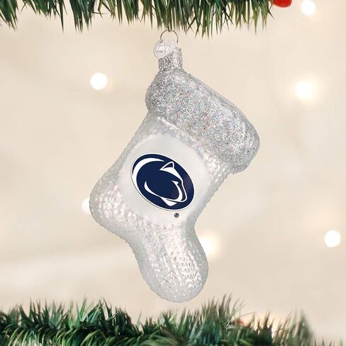 Old World Christmas Ornaments: Penn State University Glass Blown Ornaments for Christmas Tree, Hoodie in Saudi Arabia