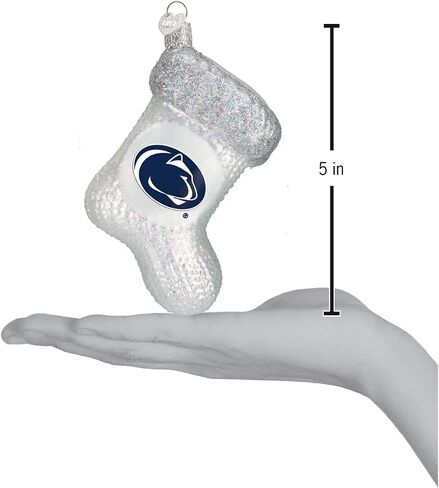 Old World Christmas Ornaments: Penn State University Glass Blown Ornaments for Christmas Tree, Hoodie in Saudi Arabia