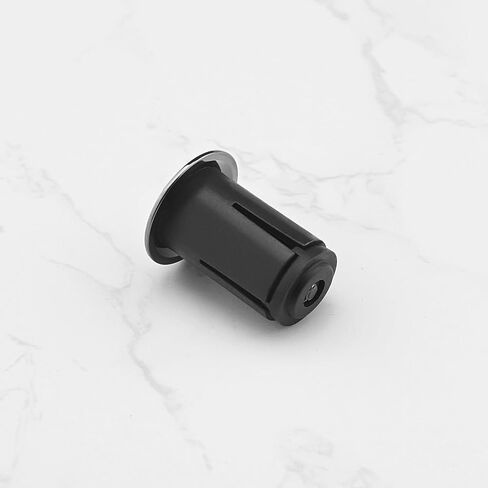 2 Pairs Bicycle Handlebar End Plugs Aluminum Alloy Handlebar Plugs Bike Handlebar Plug Expansion Plug for Bicycles Mountain Bikes Racing Cars, Black in Saudi Arabia