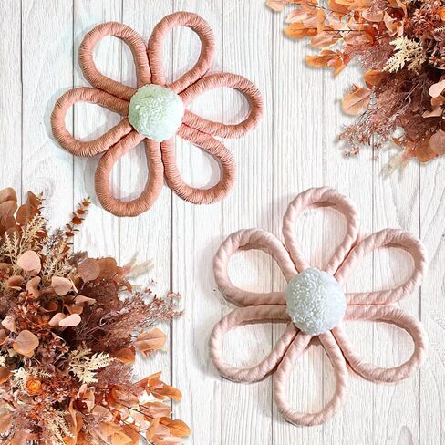 ديكور حائط على شكل زهرة الأقحوان من Ereniko Boho لغرفة نوم الفتيات وغرفة الأطفال وغرفة المعيشة وغرفة المعيشة in Kuwait