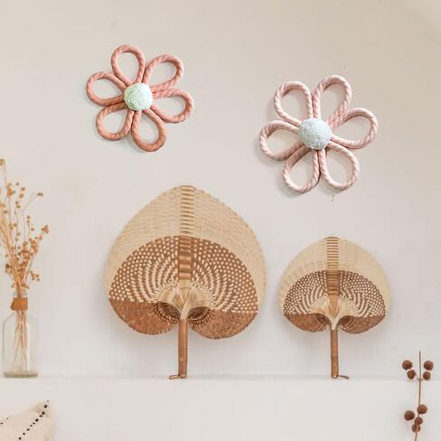 ديكور حائط على شكل زهرة الأقحوان من Ereniko Boho لغرفة نوم الفتيات وغرفة الأطفال وغرفة المعيشة وغرفة المعيشة in Kuwait