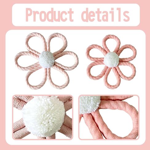 ديكور حائط على شكل زهرة الأقحوان من Ereniko Boho لغرفة نوم الفتيات وغرفة الأطفال وغرفة المعيشة وغرفة المعيشة in Kuwait