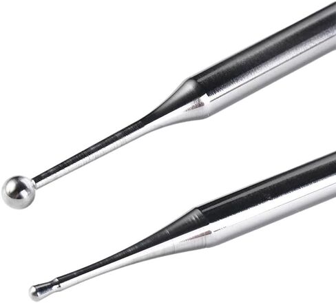 Leadigol 2 Pieces Acupuncture Pen,Stainless Steel Deep Tissue Massage Tool,Relief Auricular Point Pen Therapy Pen Facial Reflexology Tools Meridian Tools Scraping Handheld Ear Massage Needle in Saudi Arabia