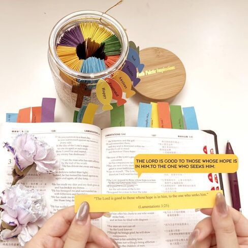 Mini Bible Verse Jar,KJV Bible Jar, The Jesus Bible Jar,Read Me When Bible Verse In A Jar,Womens Bible Jar: Each Mini Verse Is Curated From the Bible Dictionary, Perfect Christian Bible Study Supplies in Saudi Arabia