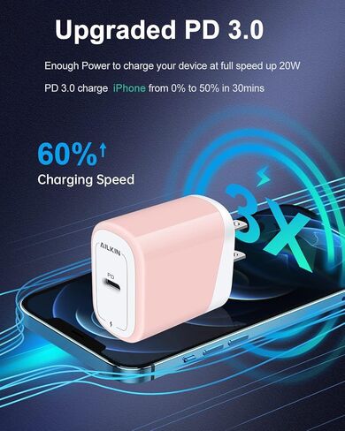 Samsung S24 USB C Charger Fast Charging for iPhone 15 Pro Max 15Pro Plus, USBC Wall Charger + USB-C Cable for Android Samsung Galaxy S24 S23, Google Pixel 8 Pro 7, Dual Port USB C Charger Block Cord in Saudi Arabia