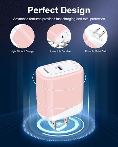 Samsung S24 USB C Charger Fast Charging for iPhone 15 Pro Max 15Pro Plus, USBC Wall Charger + USB-C Cable for Android Samsung Galaxy S24 S23, Google Pixel 8 Pro 7, Dual Port USB C Charger Block Cord in Saudi Arabia