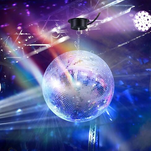 1 RPM Slow Speed Disco Ball Motor Heavy Duty Mirror Ball Electric Motor Rotator Supports 4'' - 12'' Balls for Dj Party Light Home Bands,Christmas Party in Saudi Arabia