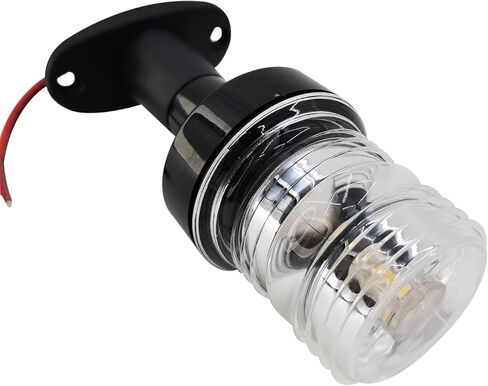 ISURE MARINE 3 ميل بحري مرساة القارب ضوء 360 درجة في جميع أنحاء الأبيض LED ضوء الملاحة الثابت، 10-24 فولت تيار مستمر in Kuwait