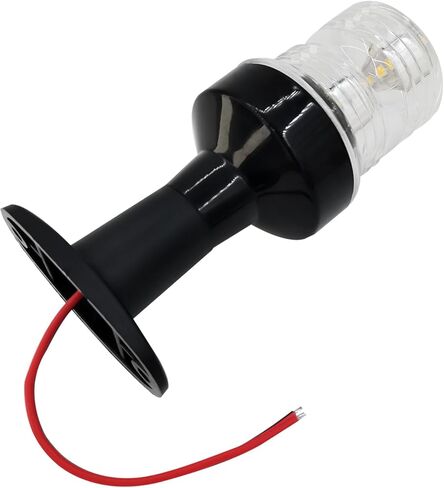 ISURE MARINE 3 ميل بحري مرساة القارب ضوء 360 درجة في جميع أنحاء الأبيض LED ضوء الملاحة الثابت، 10-24 فولت تيار مستمر in Kuwait