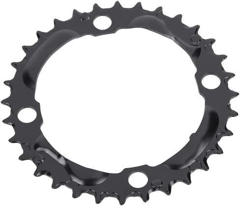 Dioche Bike Chainring, 32T 104mm BCD Steel Round Chainring Chain Ring for Mountain Bike Part Black in Saudi Arabia