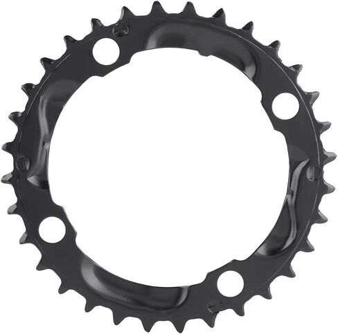 Dioche Bike Chainring, 32T 104mm BCD Steel Round Chainring Chain Ring for Mountain Bike Part Black in Saudi Arabia