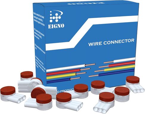 UR2 IDC Butt Connector Self-Stripping, Insulated and Moisture-Resistant Butt Connector Wire to Wire for 2- or 3-Wire (50) in Saudi Arabia