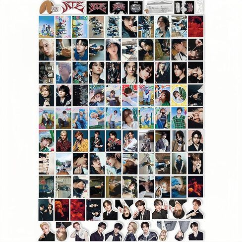 PYAJUU 312PCS Stray Kids Sticker Pack Stray Kids ATE Album Stickers, Lose My Breath Stickers, Magic School Sticker Pack Waterproof Vinyl Decals Stray Kids Stickers for Water Bottles Scrapbook Laptop in Kuwait