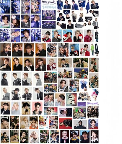 PYAJUU 312PCS Stray Kids Sticker Pack Stray Kids ATE Album Stickers, Lose My Breath Stickers, Magic School Sticker Pack Waterproof Vinyl Decals Stray Kids Stickers for Water Bottles Scrapbook Laptop in Kuwait