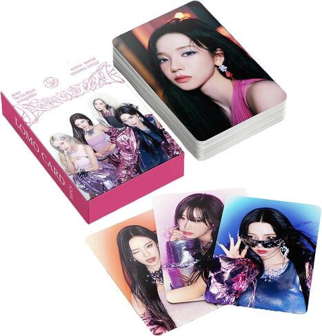 55Pcs AESPA Lomo Cards AESPA Photocards aespa Armageddon WINTER KARINA NINGNING GISELLE (ARMAGEDDON(TYPE 4)) in Saudi Arabia