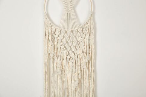 فن ديكور بوهو مصنوع يدويًا من Macrame للتعليق على الحائط لشقة غرفة النوم والحضانة in Kuwait