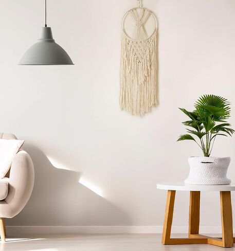 فن ديكور بوهو مصنوع يدويًا من Macrame للتعليق على الحائط لشقة غرفة النوم والحضانة in Kuwait