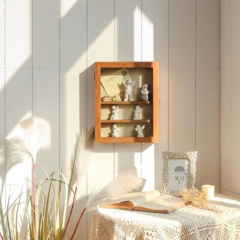 NIKKY HOME 11X14 إطارات صور كبيرة لصندوق الظلال وحالات عرض خشبية مع زجاج، وأرفف ودبابيس قابلة للإزالة، وصناديق ذاكرة خشبية لحمل العملات المعدنية للتذكارات in Kuwait