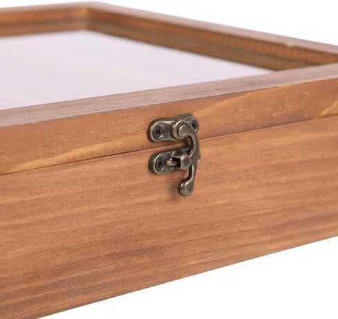 NIKKY HOME 11X14 إطارات صور كبيرة لصندوق الظلال وحالات عرض خشبية مع زجاج، وأرفف ودبابيس قابلة للإزالة، وصناديق ذاكرة خشبية لحمل العملات المعدنية للتذكارات in Kuwait