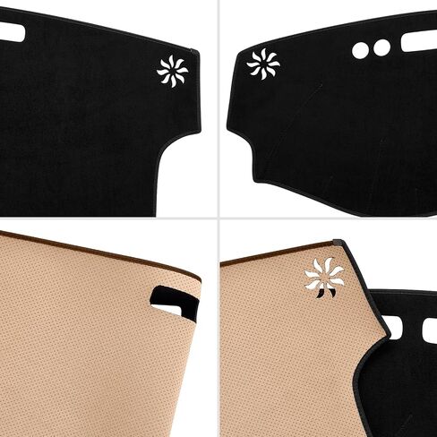 SPEEDWOW Dashboard Dash Board Cover Mat Carpet Compatible with 2006-2011 Honda Civic in Saudi Arabia