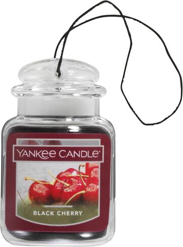 Yankee Candle Paper Car Jar Air Freshener for Long Lasting Fragrance (Coconut Beach, 1 Pack) in Saudi Arabia
