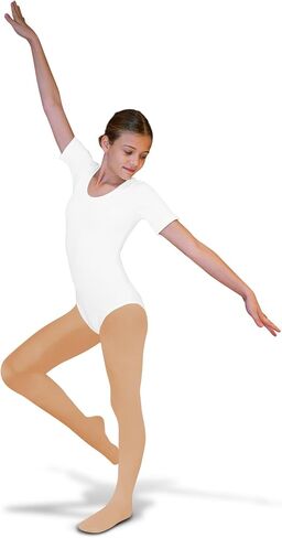 PICCOLO HOSIERY Ultra Soft Girls Ballet Dance Tights – Microfiber Footed Tights for School & Studio in Kuwait