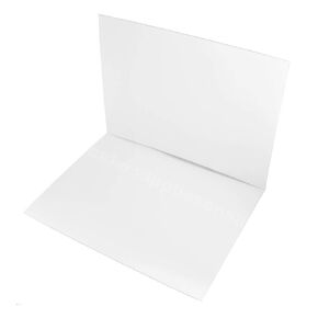 10 x14 inches Rectangle 2-Sides White/Silver Greaseproof Solid Food-Graded Sturdy Cake Boards, Extra Strong Thin Drum, 3mm Thick (6-Pack)