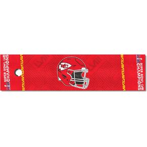 FANMATS NFL - Kansas City Chiefs Super Bowl LVIII Red Putting Green Mat - 1.5ft. x 6ft.