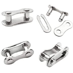 4 Pairs Bicycle Missing Link 9 Speed Chain Reusable Steel Bike Chain Link