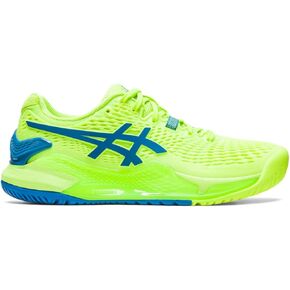 ASICS Women's GEL-RESOLUTION 9 TENNIS Shoe, 9, WHITE/PURE Silver