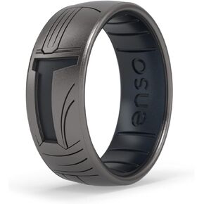 Enso Rings Etched Star Wars - Classic Silicone Ring - Comfortable and Flexible Design