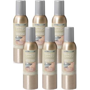 Yankee Candle Concentrated Air Freshener Room Spray, Odor Eliminator for Home, Bathroom, Sage & Citrus, 1.5 Oz (Pack of 6)