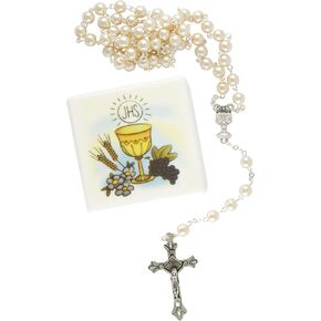 MaMeMi Rosary for communion in storage box